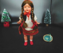 celluloid girl red shoes view